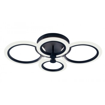 LED світильник VELMAX V-CL-NAOMI-R-65S, max 65W, 3000K-6500K, пульт, блок живлення, 230V