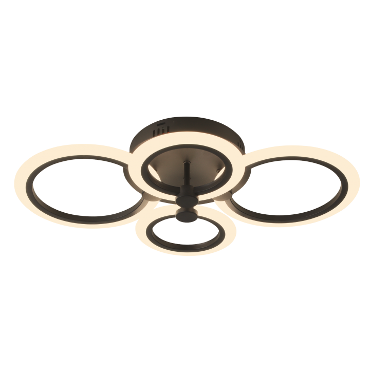 LED світильник VELMAX V-СL-NAOMI-R, max 65W, 3000K-6500K, пульт ДК, 230V