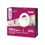 LED світильник VELMAX V-WL-NAOMI-R-12W-Wh-cord, 3000K-6500K, шнур-вимикач, білий, блок живлення, 230V