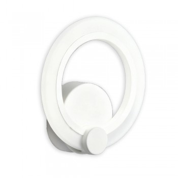 LED світильник VELMAX V-WL-NAOMI-R-12SWh, 12W, 3000K-6500K, блок живлення, білий, 230V