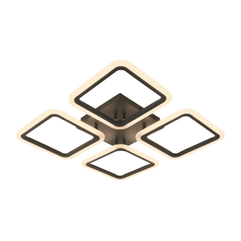 LED світильник VELMAX V-CL-NAOMI-S-65S, max 65W, 3000K-6500K, пульт, блок живлення, 230V