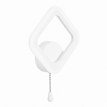 LED світильник VELMAX V-WL-NAOMI-S-12SWh, 12W, 3000K-6500K, блок живлення, білий, 230V