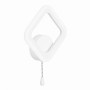 LED світильник VELMAX V-WL-NAOMI-S-12W-Wh-cord, 3000K-6500K, шнур-вимикач, білий, блок живлення, 230V
