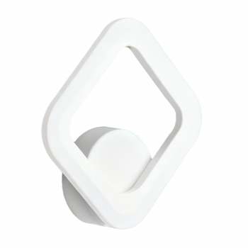 LED світильник VELMAX V-WL-NAOMI-S-12SWh, 12W, 3000K-6500K, блок живлення, білий, 230V