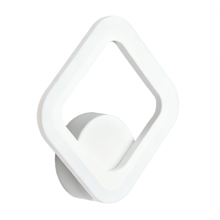 LED світильник VELMAX V-WL-NAOMI-S-12SWh, 12W, 3000K-6500K, блок живлення, білий, 230V