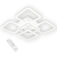 LED світильник VELMAX V-CL-NAOMI-S-90SWh, max 90W, 3000K-6500K, пульт, блок живлення, білий, 230V
