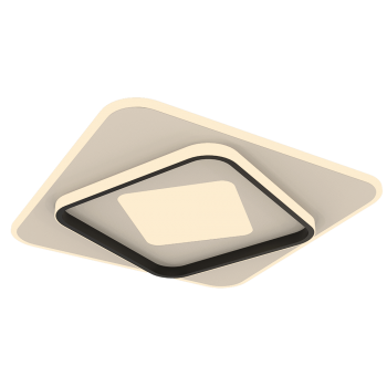 LED світильник VELMAX V-СL-MIRAY-FQ-S, max 50W*2, 2700K-6500K, пульт, батарейки 2шт, кріплення, 230V