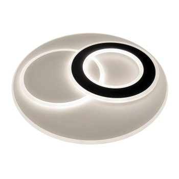 LED світильник VELMAX V-СL-MIRAY-R, max 45W*2, 2700K-6500K, пульт, батарейки 2шт, кріплення, 230V