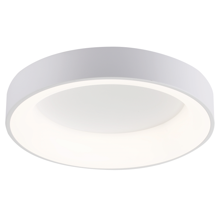 LED світильник VELMAX V-СL-VERONA-R, max 50W, 3000K-6500K, 3000Lm, пульт ДК, білий
