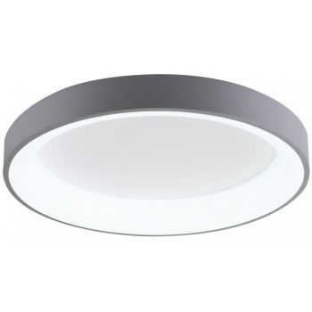 LED світильник VELMAX V-СL-VERONA-R-Gr max 25W*2, 2700K-6500K, пульт, батарейки 2шт, кріплення, 230V