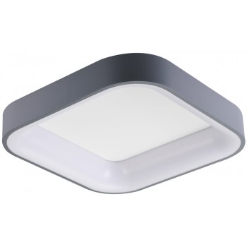 LED світильник VELMAX V-СL-VERONA-S-Gr, max 25W*2, 2700K-6500K, пульт ДК, сірий, 230V