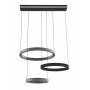 LED світильник VELMAX V-PL-ELEGANCE-R, 2*55W, 3000K-6500K, 6600Lm, пульт ДК
