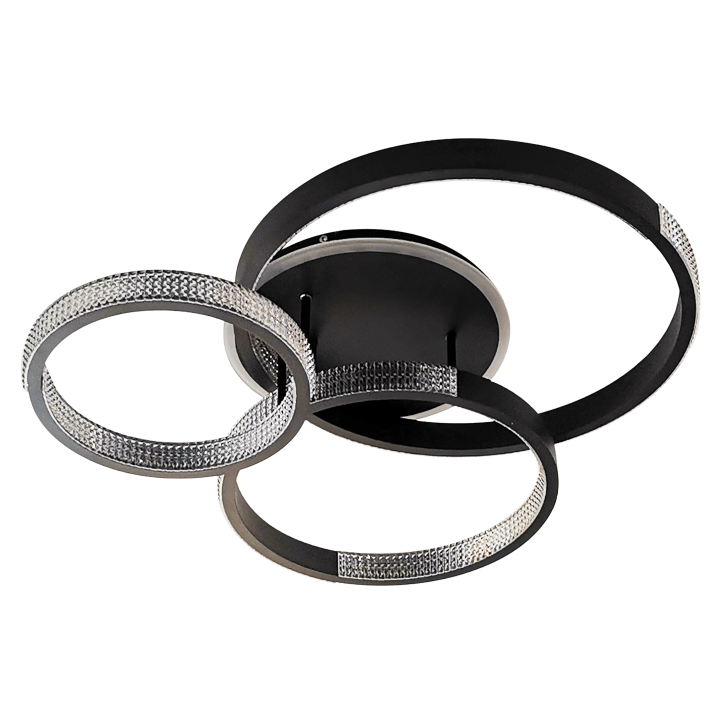 LED світильник VELMAX V-CL-ELEGANCE-R, 2*45W, 3000K-6500K, 5400Lm, пульт ДК