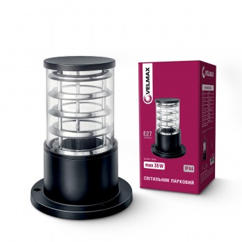 Світильник VELMAX V-GL-62, max 35W, E27, 220V, IP44,