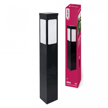 Світильник VELMAX V-GL-А, max 35W, E27, 230V, IP44, 800мм, квадратний