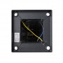 Світильник VELMAX V-GLS-85, max 35W, E27, IP54, 600мм, квадратний, датчик руху, 230V