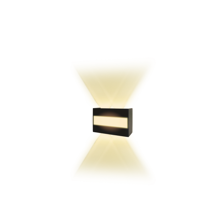 LED світильник VELMAX V-YJ-QB-G02, 8W, 3000K, IP54, 230V