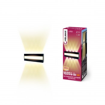 LED світильник VELMAX V-YJ-QB-G04, 14W, 3000K, IP54, 230V