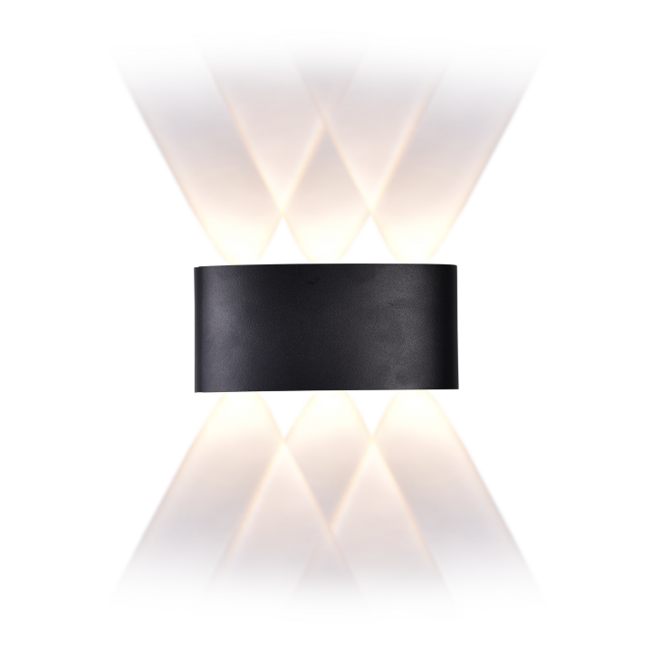LED світильник VELMAX V-CTL-WL-005*6, 6W, 3000K, IP54, 230V