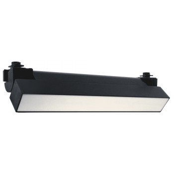 LED світильник VELMAX V-TRL-LMA, матовий, 15W, 1200Lm, 4100K, 220V, чорний.