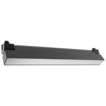 LED світильник VELMAX V-TRL-LMA-2541Bl, 25W, 4100K, чорний матовий, 230V