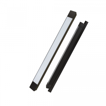 LED світильник VELMAX V-TRL-LM-3541Bl, матовий, 35W, 4100K, чорний, 230V