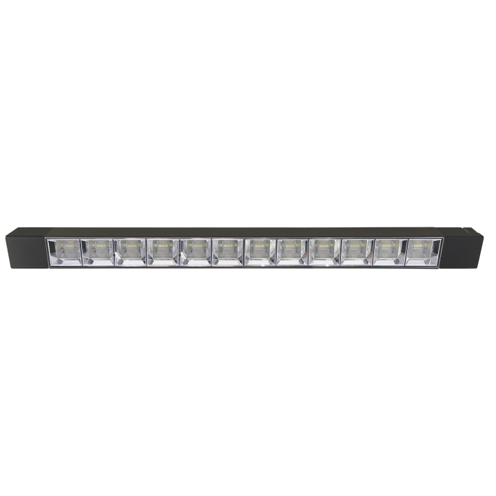 LED світильник VELMAX V-TRL-L, 30W, 2400Lm, 4100K, 220V, чорний