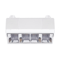 LED світильник VELMAX V-TRL-LA, 10W, 800Lm, 3000K, 220V, білий