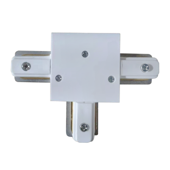 З'єднувач вбудованого шинопроводу VELMAX V-TC-R, Т-подібний, білий