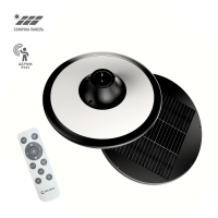 LED світильник вуличний VELMAX V-SL-15, 15W сонячна панель, 2700-6500K, LiFePO4 18AH, датчик, пульт