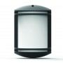 Світильник парковий GARDEN настінний, 40W, E27, IP44, ударост. PC/PP, чорний, (016 038 010124)