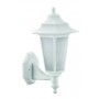 Світильник парковий FLORA, настін. з ніжкою, 40W, E27, IP44, ударост. PC/PP, білий, (016 038 020117)