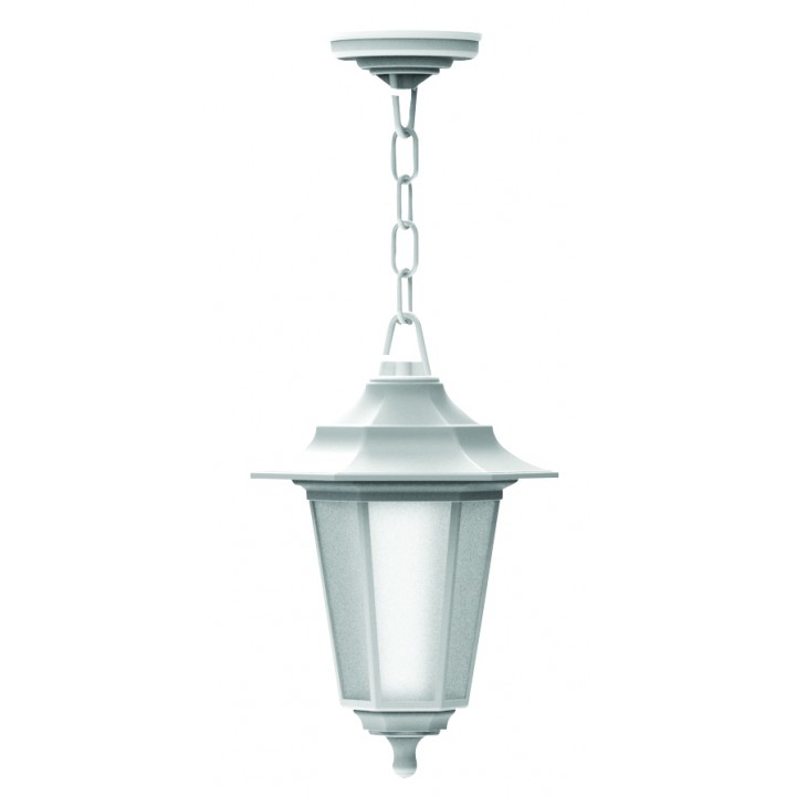 Світильник парковий FLORA, стел., 40W, E27, IP67, ударост. PC/PP, білий, (016 038 412000)