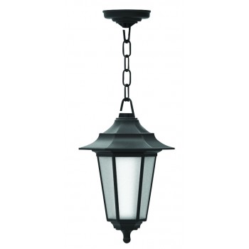 Світильник парковий FLORA, стел., 40W, E27, IP67, ударост. PC/PP, чорний, (016 038 412011)