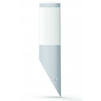 Світильник GARDEN косий, 40W, E27, IP44, ударост. PC/PP, сірий, (016 038 010123)