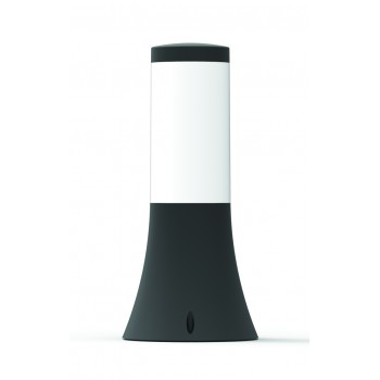 Світильник GARDEN малий, 40W, E27, IP44, ударост. PC/PP, чорний, (016 038 010118).