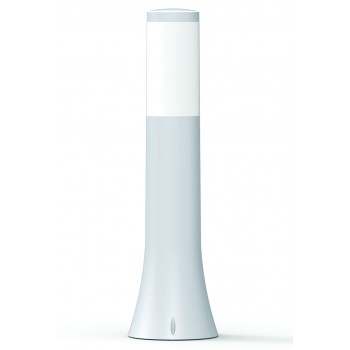 Світильник GARDEN великий, 40W, E27, IP44, ударост. PC/PP, сірий, (016 038 010121)