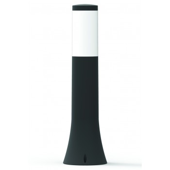 Світильник GARDEN великий, 40W, E27, IP44, ударост. PC/PP, чорний, (016 038 010120)