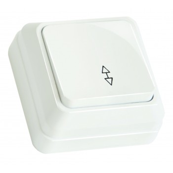 Вимикач 1 кл, для керування із 2х місць, 10А, "Julia"