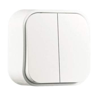 Вимикач 2 кл, 10А, MARSO "Sofi", відкритої установки