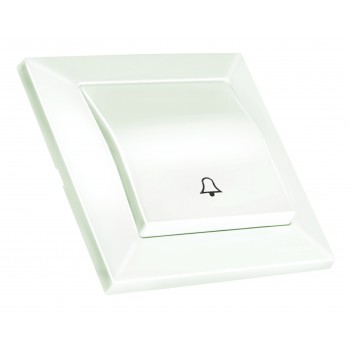 Вимикач для дзвінка, 4А, CANDELA, Mutlusan, білий, (2125 007 0101Z)