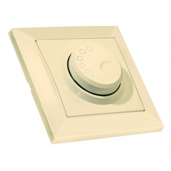 Діммер 1000Вт, 10А, CANDELA, Mutlusan, крем (2125 044 0202)