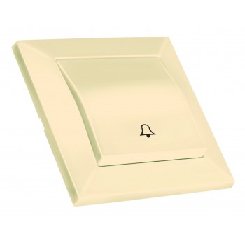 Вимикач для дзвінка, 4А, CANDELA, Mutlusan, крем, (2125 007 0102Z)