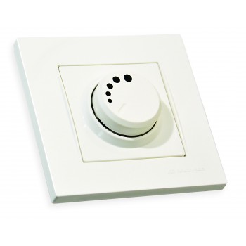 Діммер 600Вт, 10А, RITA, Mutlusan, білий, (2220 440 0201)