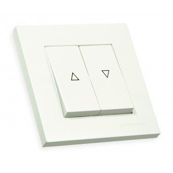 Вимикач для жалюзі RITA, Mutlusan, білий, (2220 406 0101)