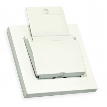 Вимикач картковий, з затримкою відключення, 4А RITA, Mutlusan, білий, (2220 452 0101)