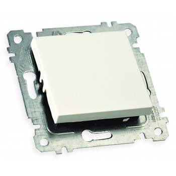 Механізм вимикача 1 кл, 10А, RITA, Mutlusan, білий, (2200 401 0101)