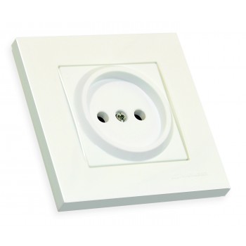 Розетка б/з, 16А, RITA, Mutlusan, білий, (2220 601 0201)