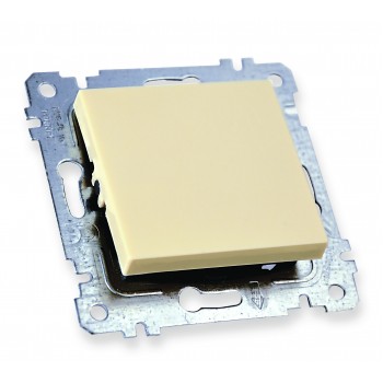 Механізм вимикача 1 кл, 10А, RITA, Mutlusan, крем, (2200 401 0202)