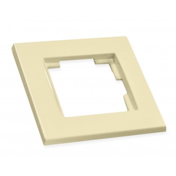 Рамка одномісна RITA, Mutlusan, крем, (2220 800 1102)